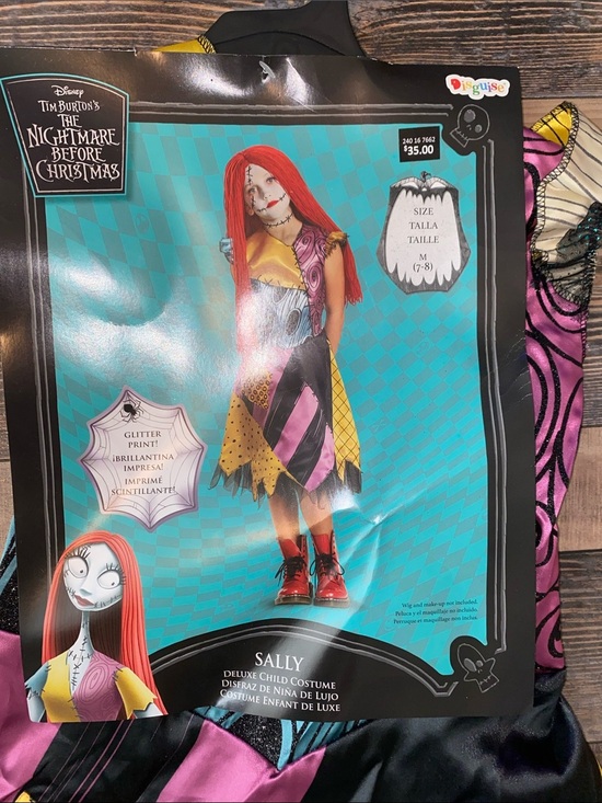 Disney Other - Disney Sally Patchwork Costume dress size M 7-8